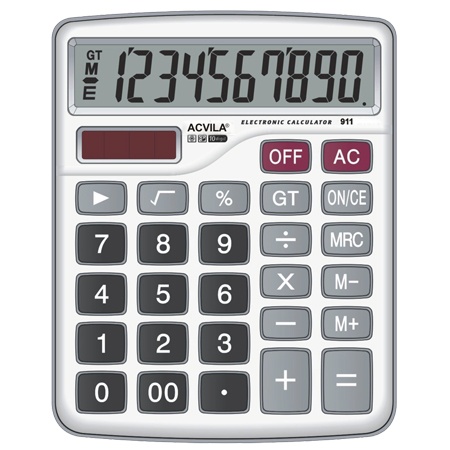 Calculator metalic de birou 10 digits - CLICK AICI PENTRU DETALII