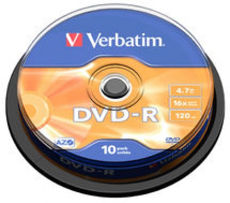 DVD-R Verbatim - 10 buc - CLICK AICI PENTRU DETALII