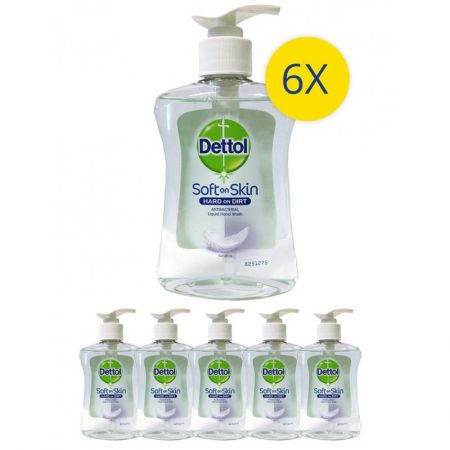 Pachet Sapun Lichid DETTOL Sensitive, 6 x 250 ml - CLICK AICI PENTRU DETALII