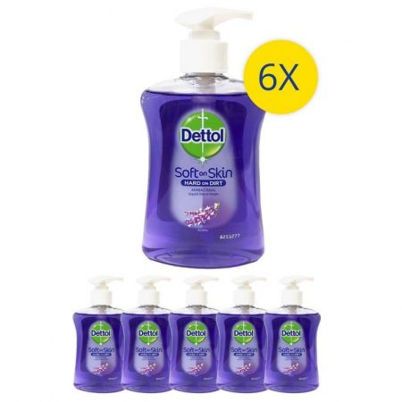 Pachet Sapun Lichid DETTOLl Soothe, 6 x 250 ml - CLICK AICI PENTRU DETALII