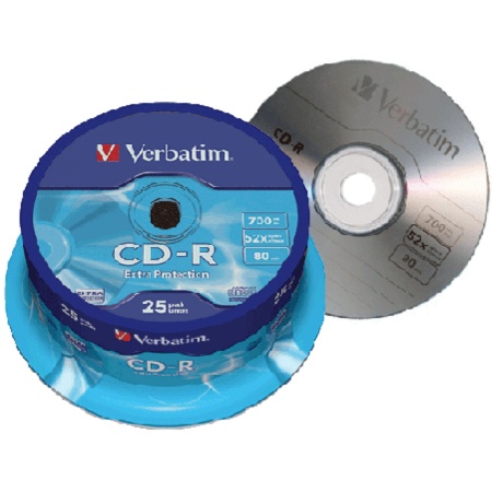 CD-R Verbatim - bulk 25 buc - CLICK AICI PENTRU DETALII